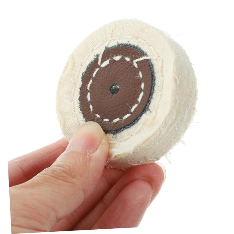 3Pcs 4 Inch Wool Polishing Wheel Buffing Mop Kit For Electric Pneumatic Polisher - Image 5